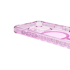 Case ItSkins Hybrid R Vapor con MagSafe para iPhone 17 - Rosado