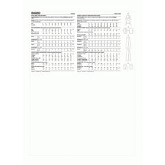 B6880 Misses' Shirts, Trousers and Shorts (16-18-20-22-24)