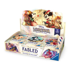 Disney Lorcana Fabled Booster Display
