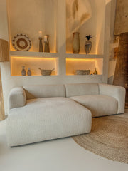 Loungebank Lizzy - Naturel