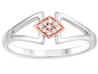 Bague à diamants