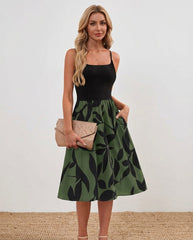 Gisela - Serene Bloom Midi Dress