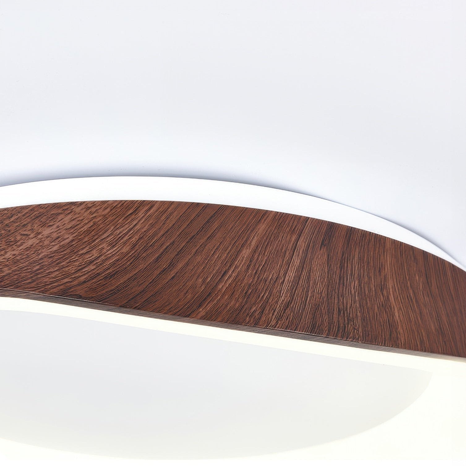 ScandiLuz - Lámpara de Techo de Madera Estilo Nórdico
