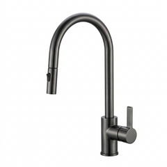 Otus New Pull out Sink Mixer Gunmetal PC1016LF-GM - Bathroom Hub