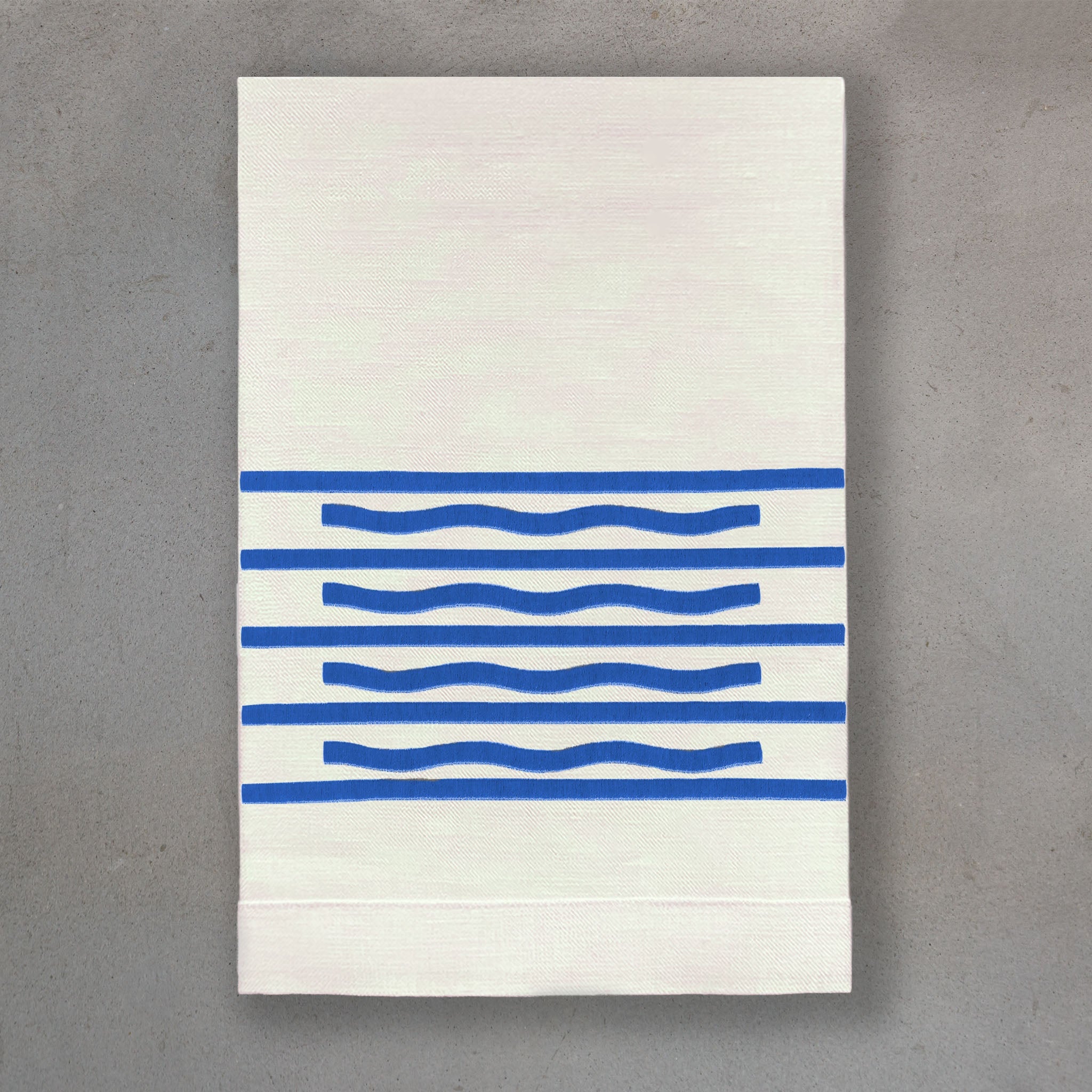Rhythms True Blue | Ivory Linen
