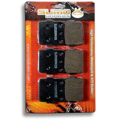 Honda F+R Brake Pads TRX 300 EX Fourtrax (1993-2008) 400 (1999-2000) 250 X 87-92