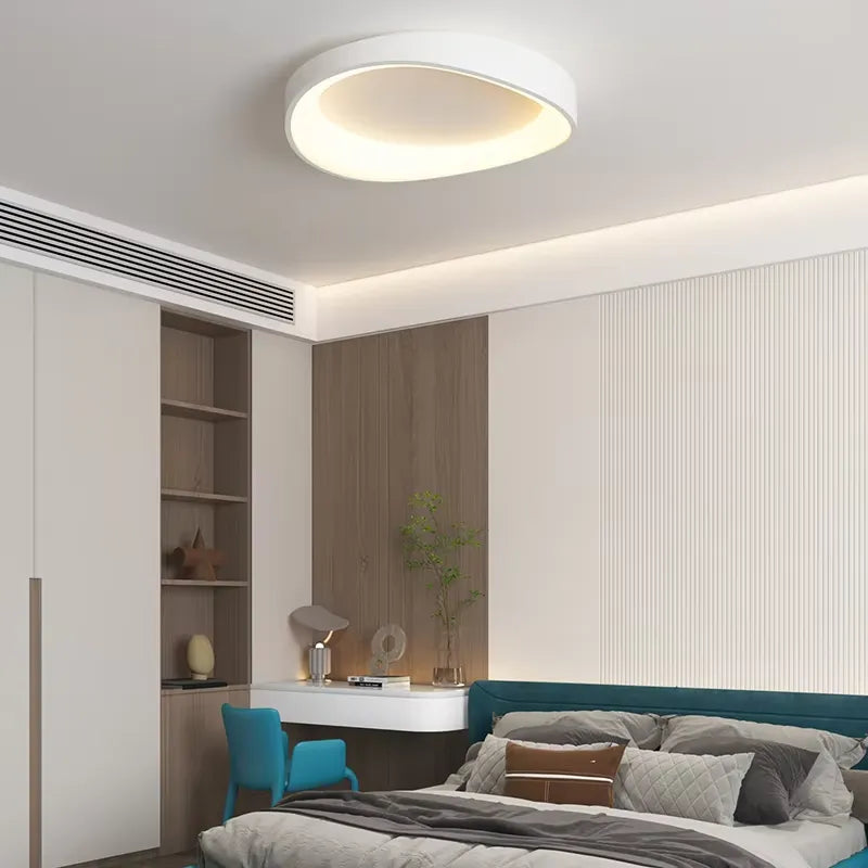 ScandiLuz - Lámpara de Techo de Madera Estilo Nórdico