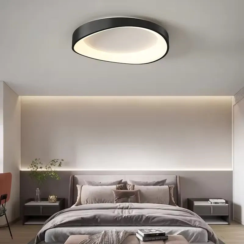 ScandiLuz - Lámpara de Techo de Madera Estilo Nórdico