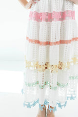 Day By Day Midi Dress - White