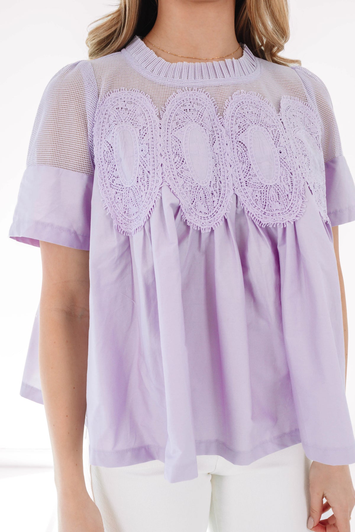 Hosting Brunch Top - Lavender