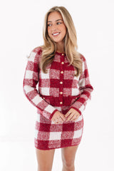 Happy Holidays Sweater - Red