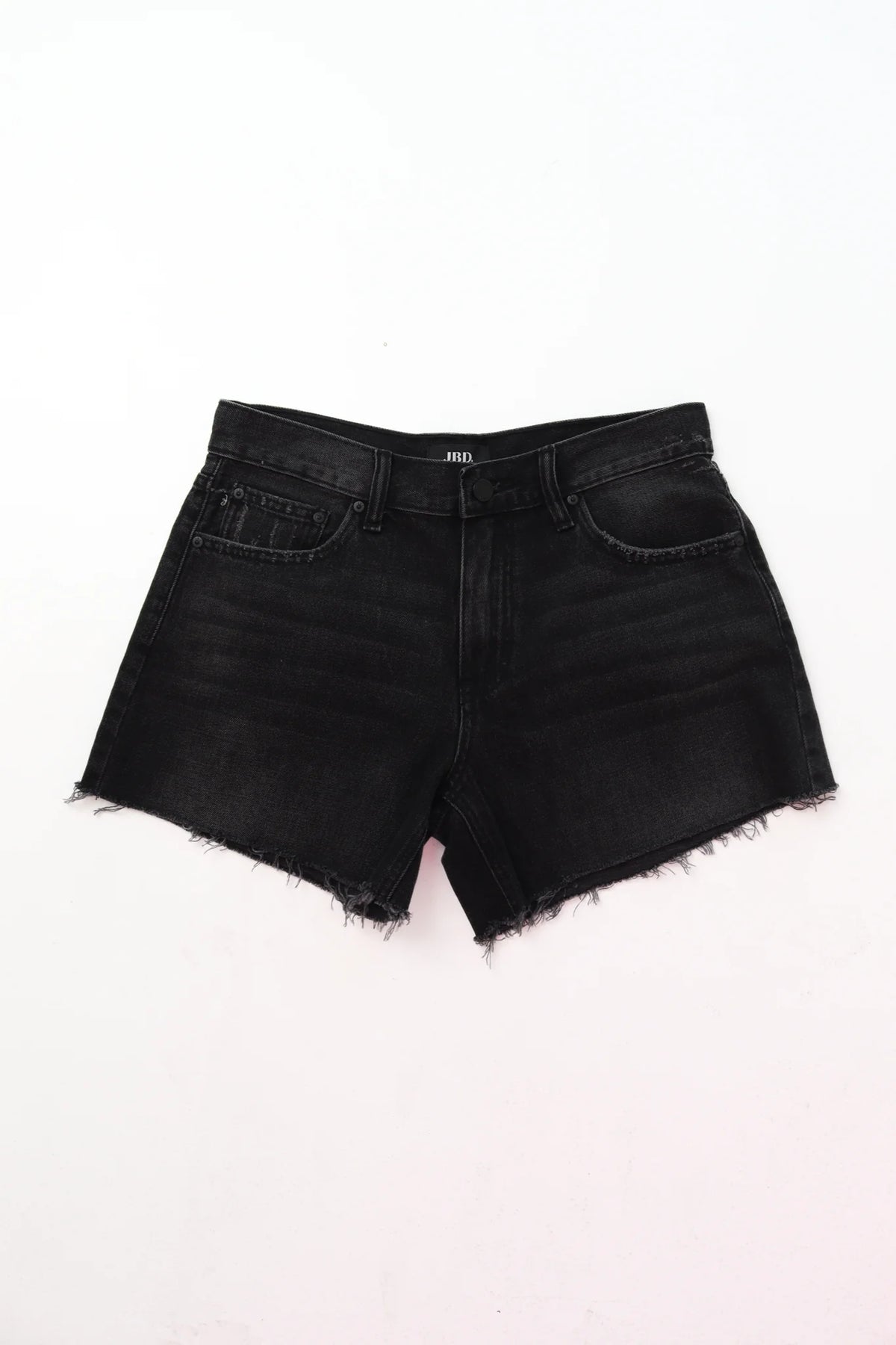 Basic On The Bottom Denim Shorts - Black