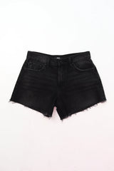 Basic On The Bottom Denim Shorts - Black