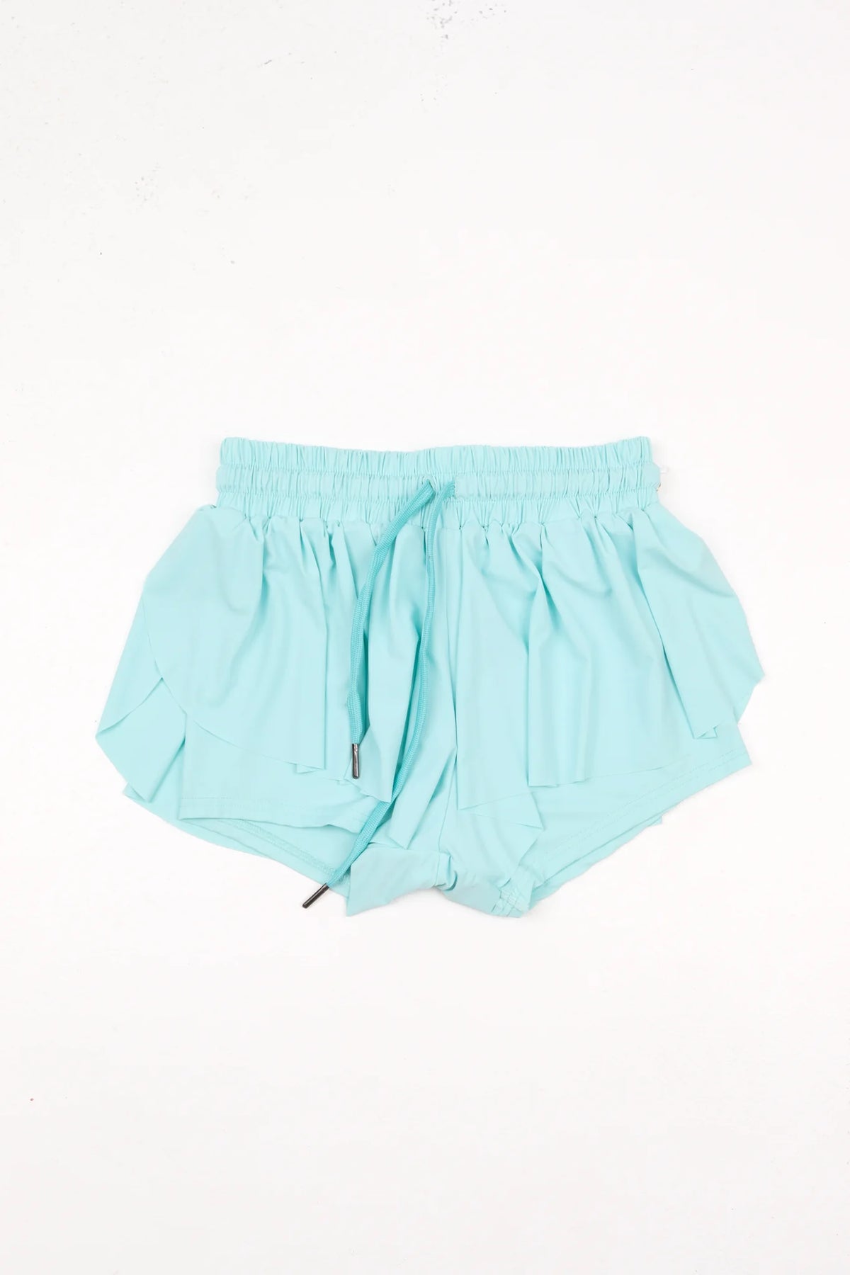 The Livvy Active Tween Shorts - Aqua