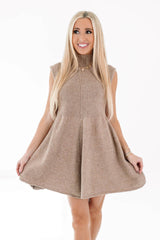 More Mocha Dress - Taupe