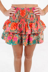 Walk This Way Skirt - Orange