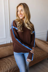 Chocolate Cheer Sweater - Brown