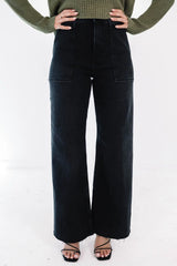 Pistola Penny High Rise Wide Leg Jeans - Collins