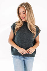 Lights Of London Sweater - Charcoal