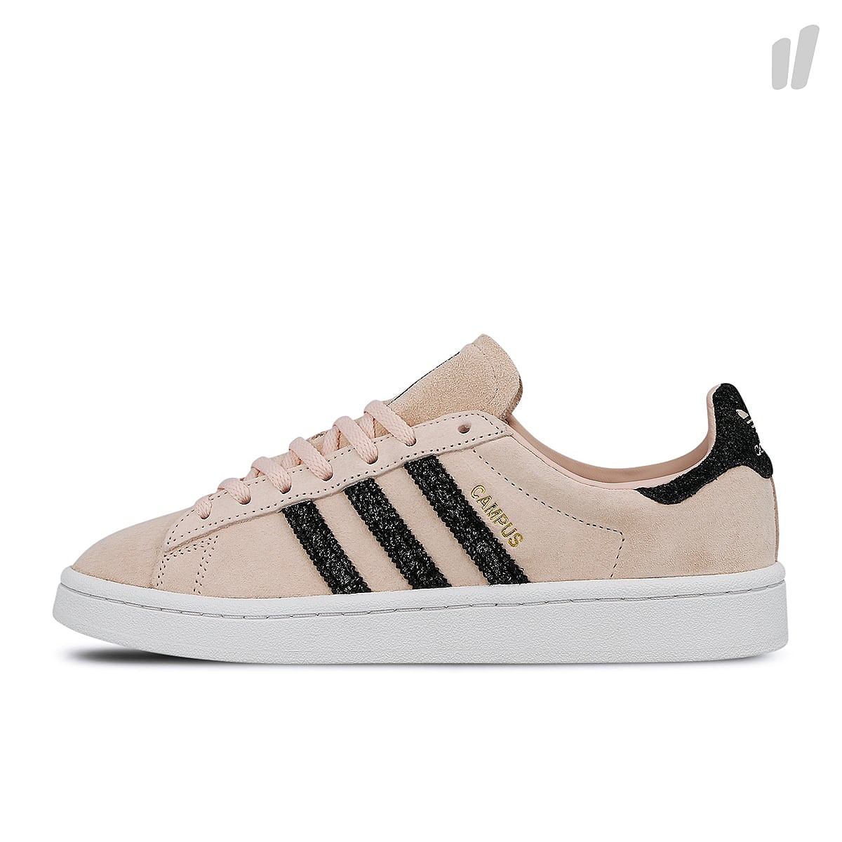 adidas wmns campus Ice Pink-Core Black-Cry White Sneakers B37934 | Overkill