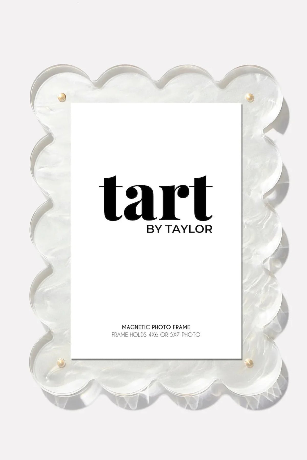 Acrylic Picture Frame - Pearl White
