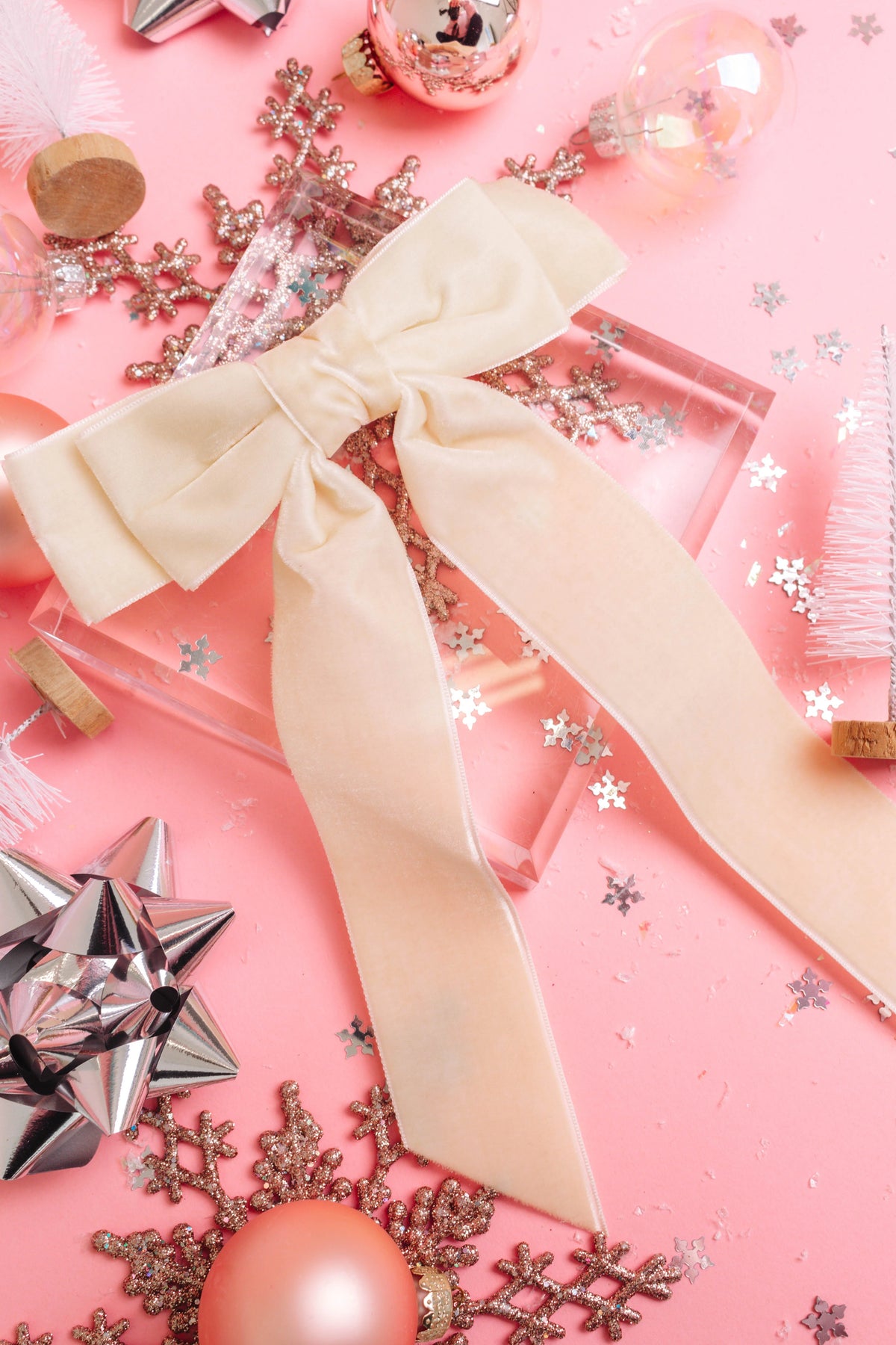 The Perfect Present Hair Bow - Ivory