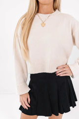Truth Telling Sweater - Cream