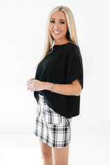 Travel Safe Top - Black