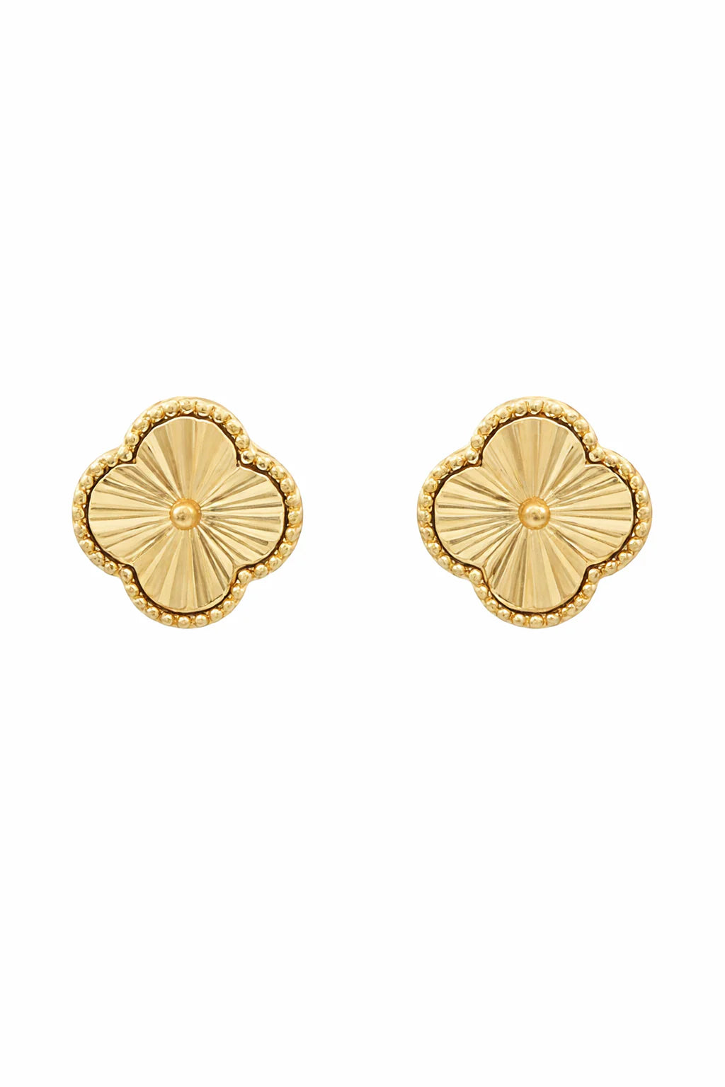 Divine Statement Earrings - Gold