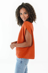 Spice Season Sweater - Rust
