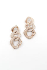 Sandstone Earrings - Beige