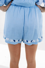 The Kasey Shorts - Blue