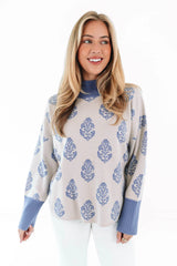 Around The Fire Sweater - Ecru