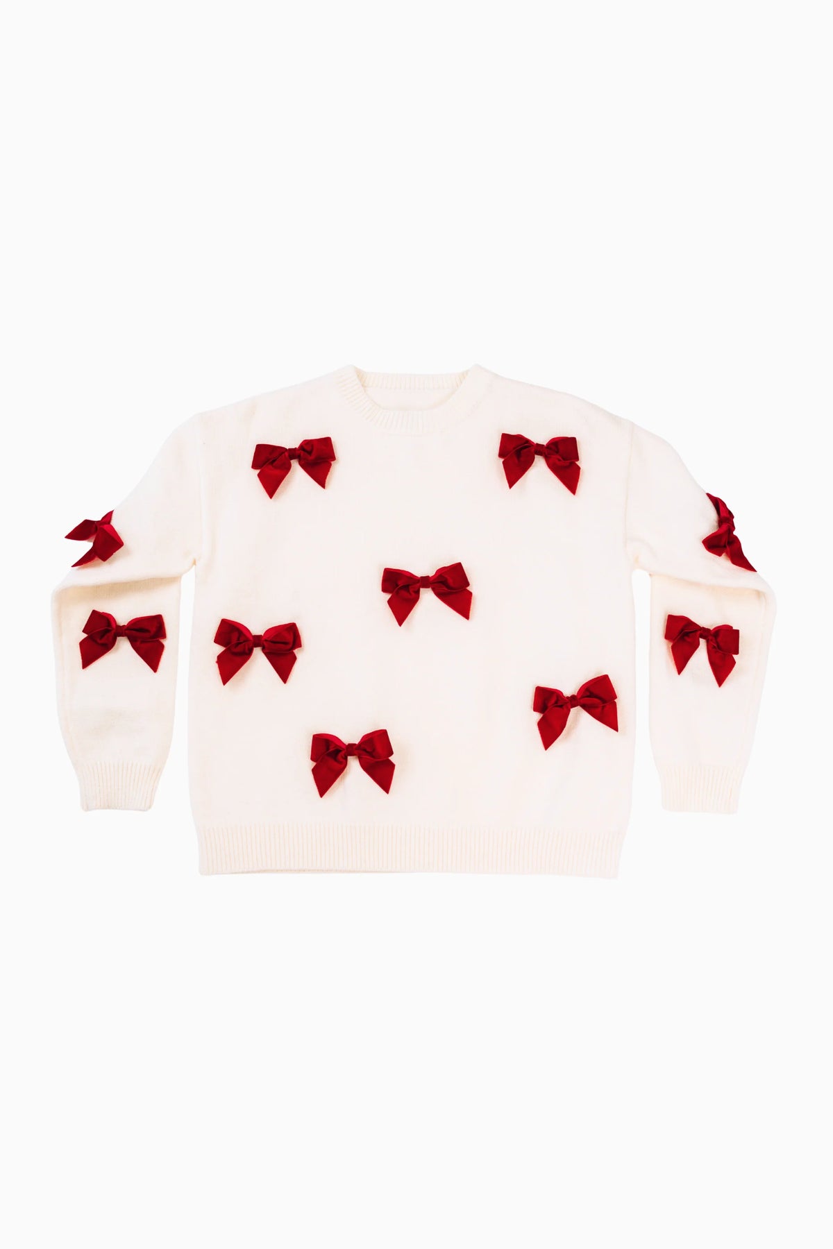 The Jenna Tween Sweater - Red