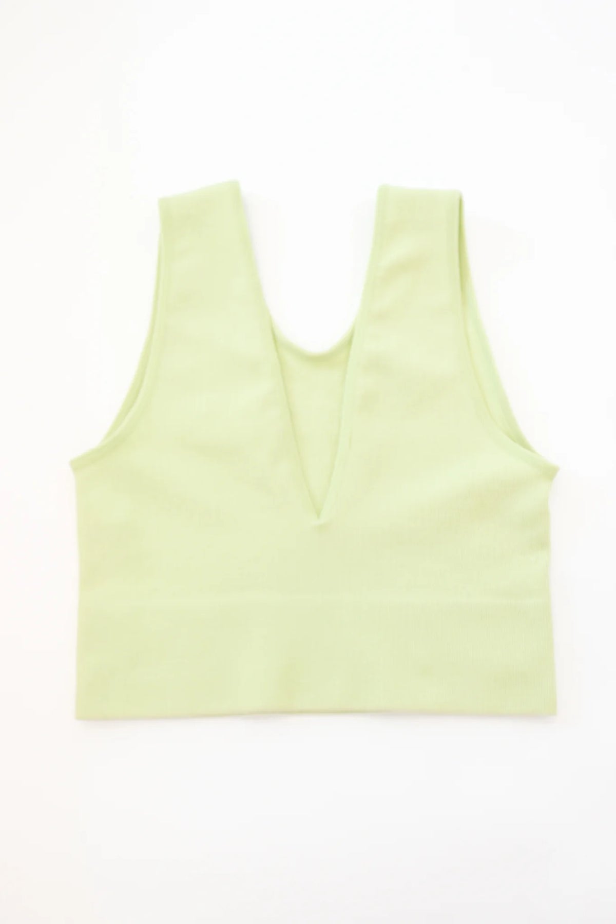 Taking A Walk Tank Top - Neon Lemon