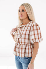 Lazy Sunday Top - Brown