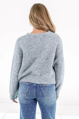 Getting Cleaned Up Sweater - Grey