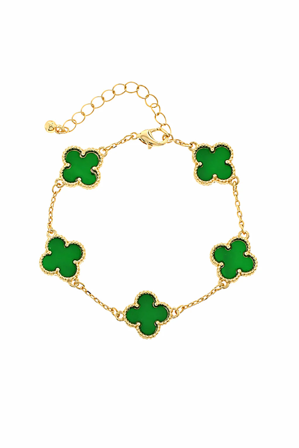 Lucky Bloom Bracelet - Green