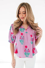 Pink Priorities Top - Pink