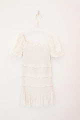 The Laila Tween Dress - White