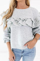 Through And Through Sweater - Grey