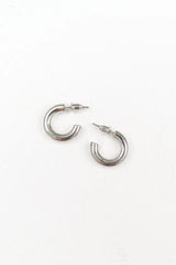 A Little Hug Earrings - Silver