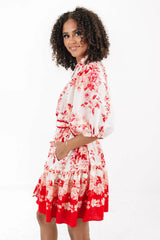 Derby Darling Dress - White