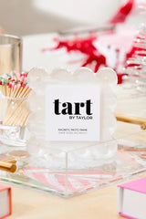 Acrylic Mini Picture Frame - Pearl White