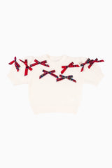 The Hollin Tween Sweater - White