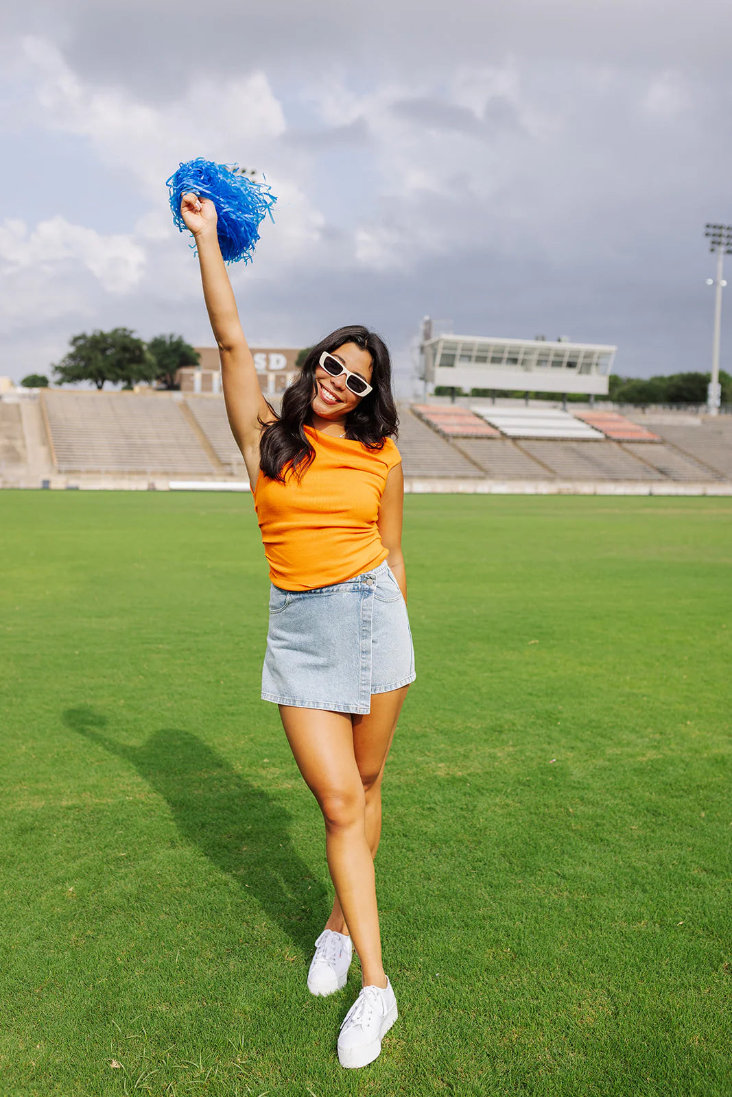 Kickoff Time Top - Orange