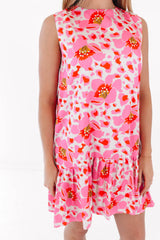 Picking Poppies Dress - Pink