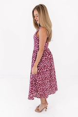 You’re Spot On Midi Dress - Purple