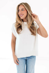 Lights Of London Sweater - Cream