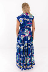 Don't Rush Maxi Dress - Navy